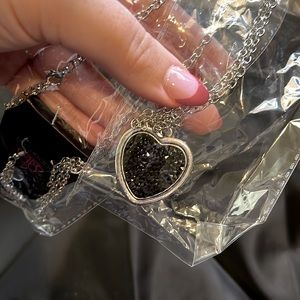 Paparazzi Long Heart Necklace